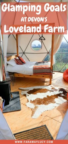 Located in the beautiful North of Devon, right by the coast, you will find England's coolest and quirkiest glamping site, Loveland Farm. Get back to nature in these beautiful sustainable eco pods. Click through to read more...