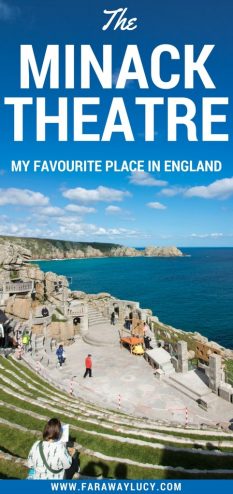 My favourite place in England, UK, is Cornwall's Minack Theatre, a unique open-air theatre perched on the cliffs above the sea. Click through to read more...