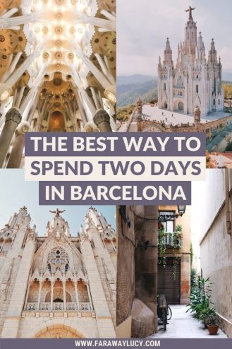 The Best Way to Spend Two Days in Barcelona [Itinerary]. Barcelona in two days. Barcelona Spain. Barcelona Spain things to do in. Things to do in Barcelona. Places to see in Barcelona. Places to visit in Barcelona. What to do in Barcelona. What to see in Barcelona. Weekend in Barcelona. Barcelona weekend. Barcelona photography. Barcelona Spain photography. Barcelona travel guide. Barcelona travel tips. Barcelona travel photography. Barcelona travel blog. Click through to read more...