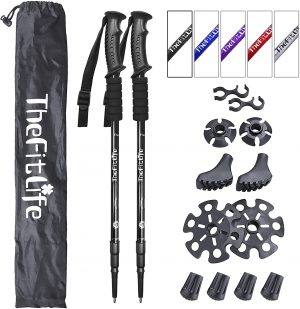thefitlife-hiking-walking-trekking-poles-with-antishock-and-quick-lock-system-collapsible-and-ultralight-for-hiking-camping-mountaining-backpacking-walking-trekking