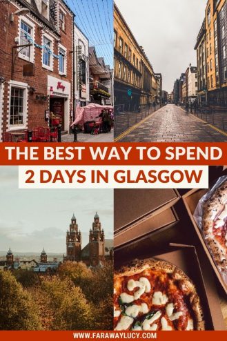 The Best Way to Spend 2 Days in Glasgow [Itinerary]. This weekend in Glasgow itinerary will show you all the best places to visit, eat and drink! Click through to read more...