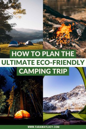 How to Plan the Ultimate Eco-Friendly Camping Trip. From eco-friendly camping hacks, tips and tricks, to the best eco-friendly camping equipment you need to take with you, this guide will show you the best way to take care of the planet while sleeping under the stars. Click through to read more...