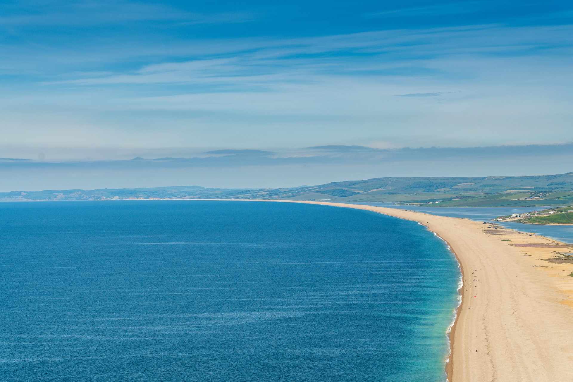 stretch-of-sand-amid-sea-chesil-beach