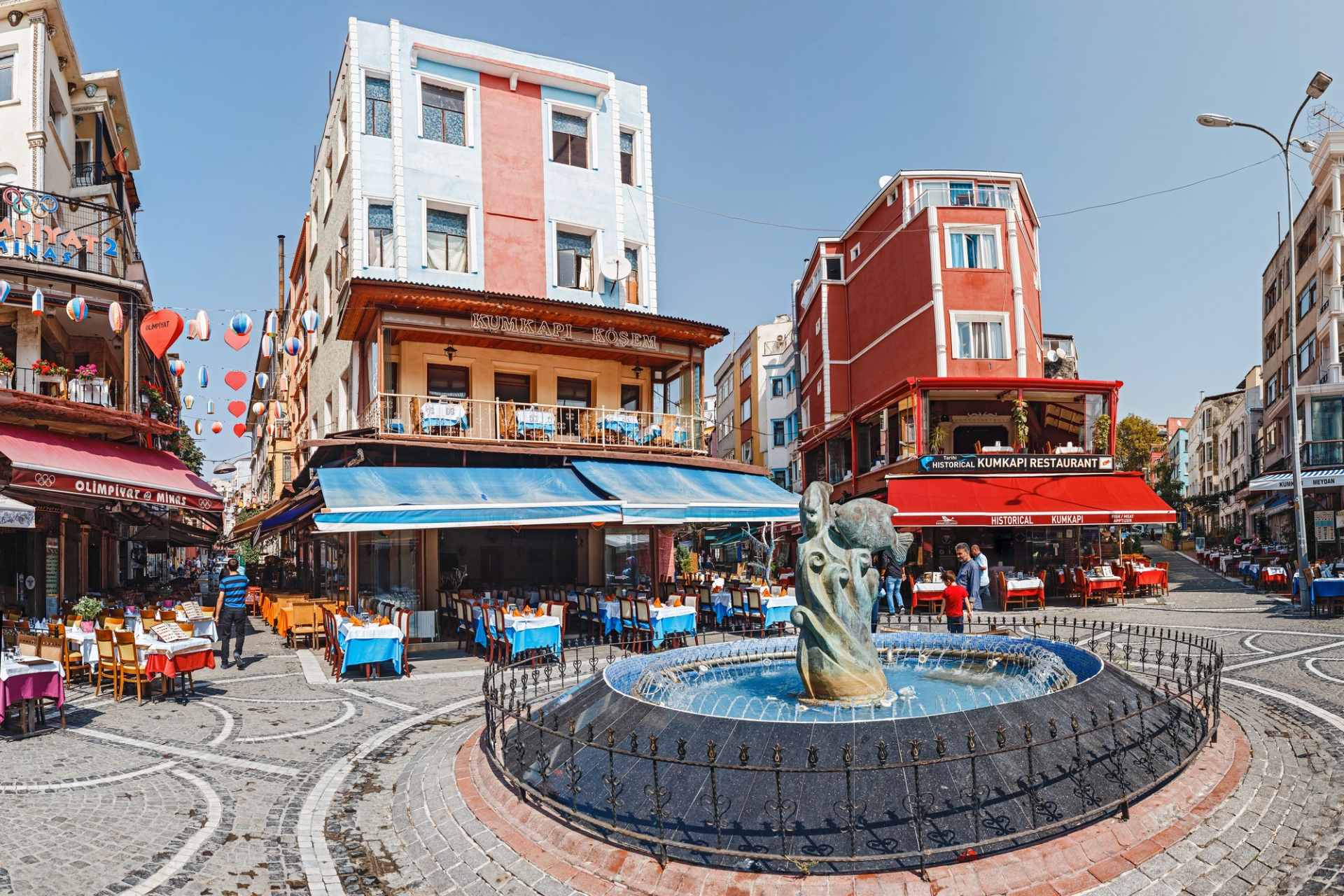 square-with-restaurants-and-fountain-in-kumkapi-district-istanbul-hidden-gems