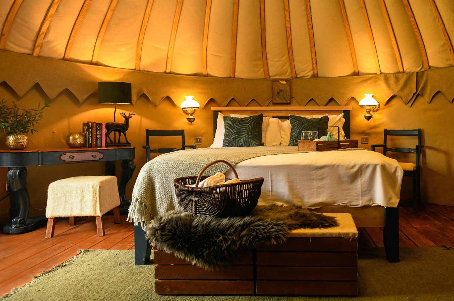 bedroom-inside-yurt-at-the-avon-yurts-glamping-wicklow