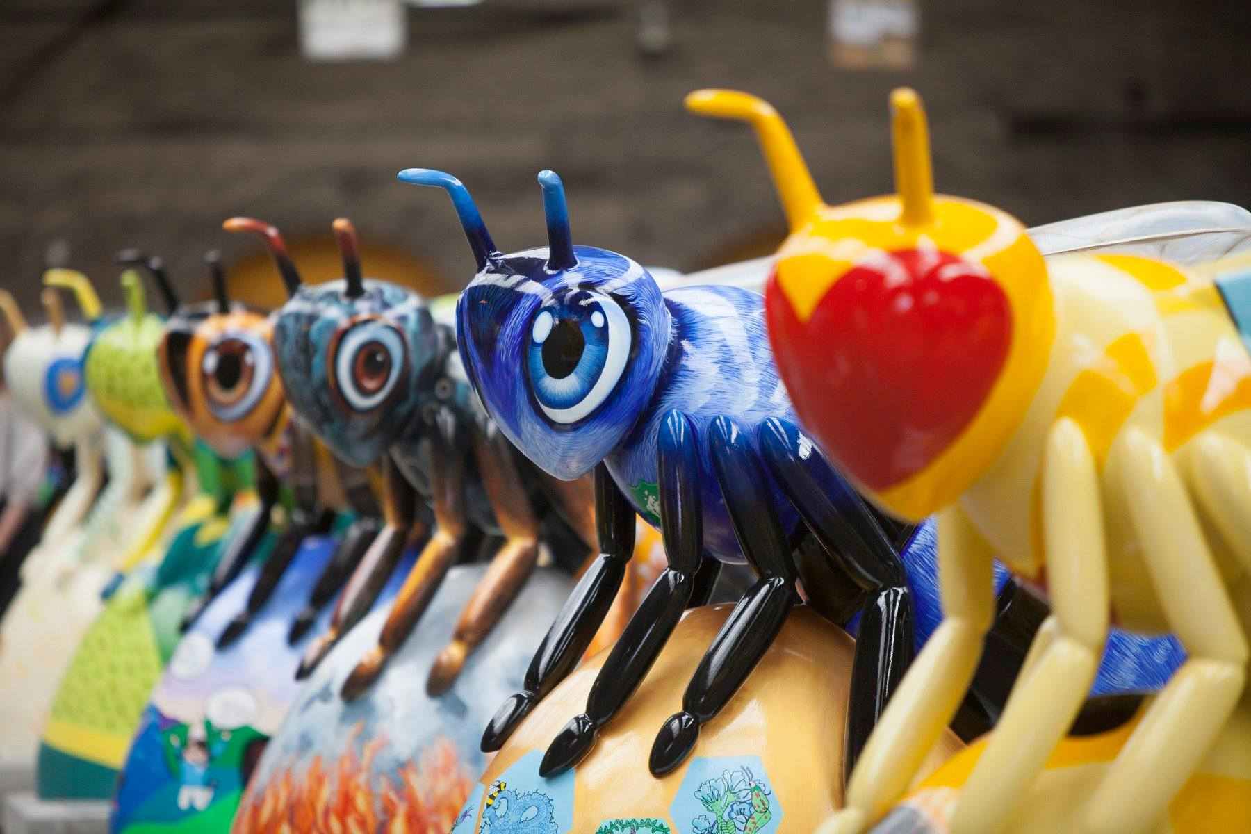 bee-sculptures-at-bee-in-the-city-free-things-to-do-in-manchester