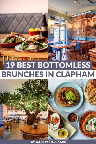 Bottomless Brunch Clapham: 19 Best Brunches You Need to Try. From drag brunches to bingo brunches to disco brunches, here are the 19 best places to go for bottomless brunch in Clapham. Click through to read more...