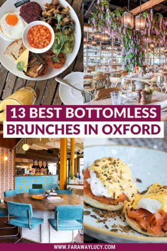 Bottomless Brunch Oxford: 13 Best Brunches You Need to Try [2021]. From bottomless pizza to Caribbean cuisine to classic Full Englishes, here are the 13 best places to go for bottomless brunch in Oxford! Click through to read more...