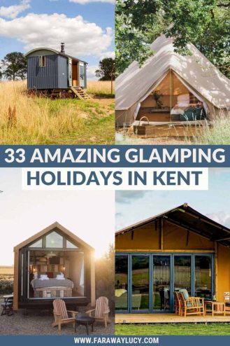Glamping Kent: 33 Amazing Places You Need to Stay At [2021]. From treehouses and shepherds huts to bell tents and safari tents, here are 33 amazing glamping holidays in Kent. Click through to read more...