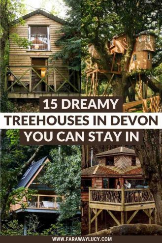 Treehouses Devon: 15 Dreamy Treehouses You Need to Stay In [2021]. From treehouses with hot tubs to treehouses with amazing views, here are 15 dreamy treehouses in Devon you need to stay in! Click through to read more...