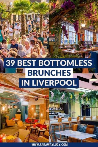 From brunches with live music to brunches with bowling, here are the 39 best places to go for bottomless brunch in Liverpool! Click through to read more...