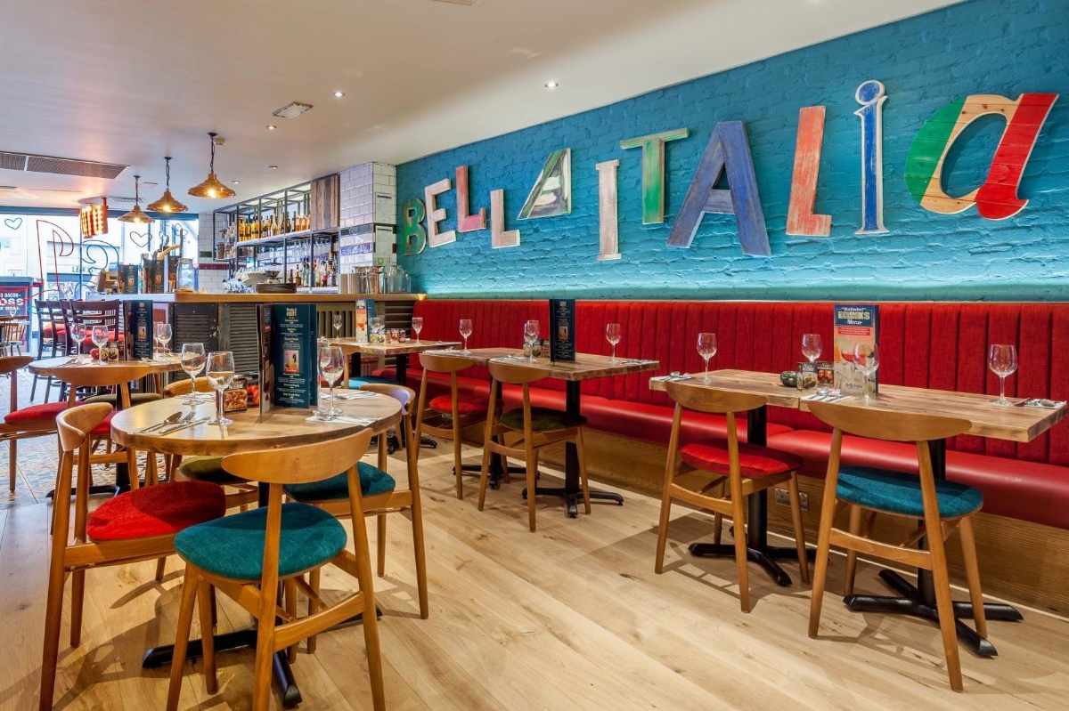 colourful-tables-and-seating-inside-bella-italia-restaurant