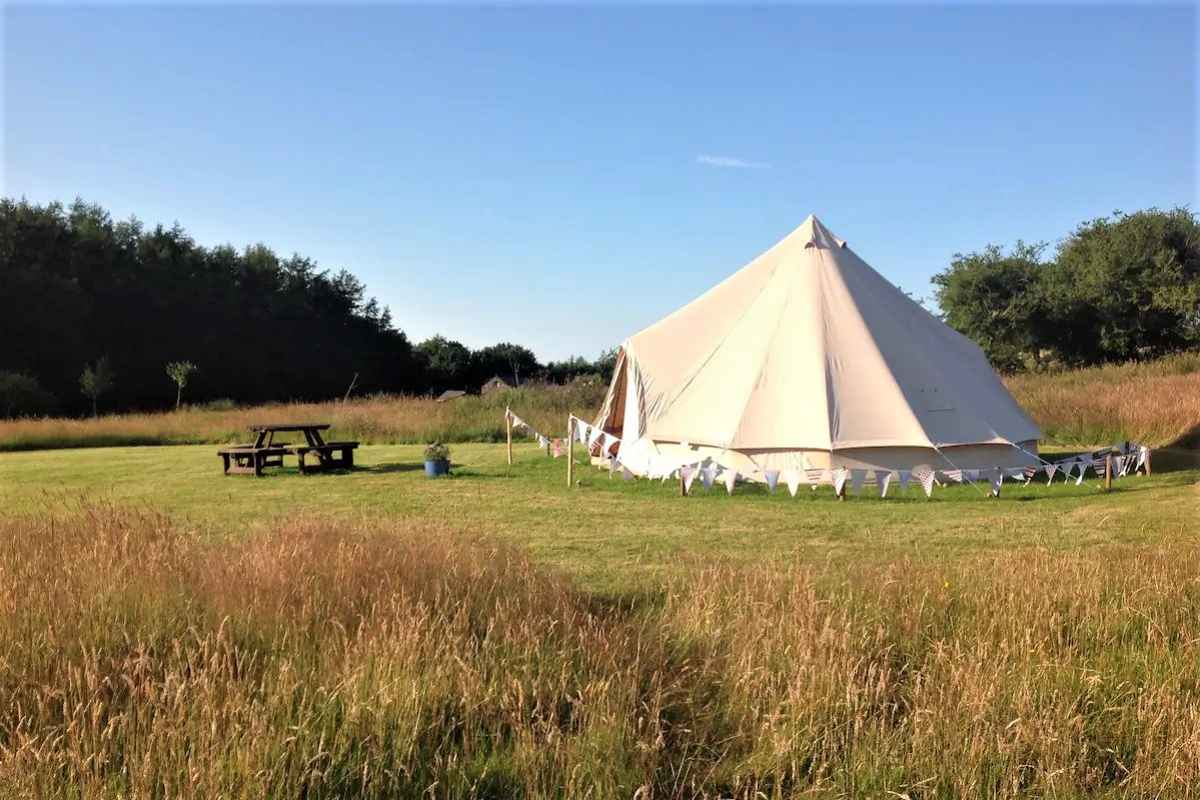 nantrwydd-glamping-bell-tent-in-field