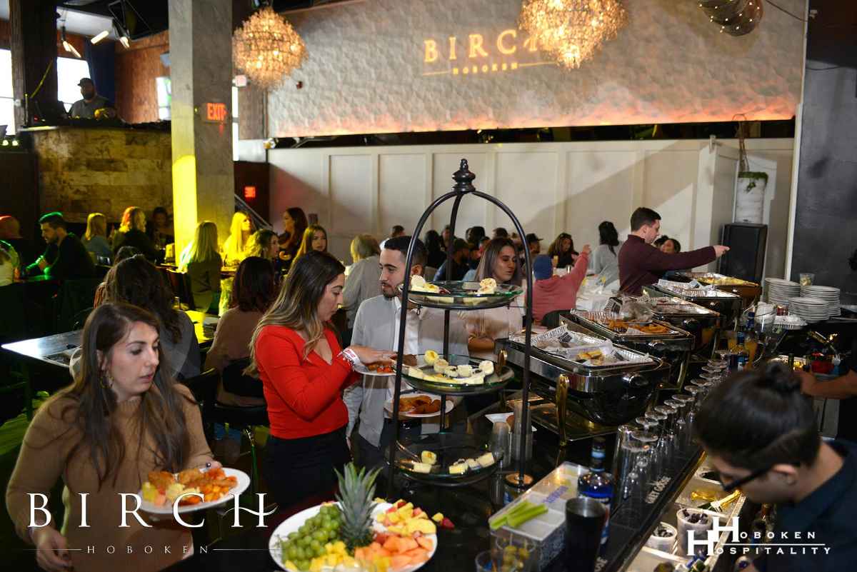 people-going-up-to-brunch-buffet-in-birch-hoboken