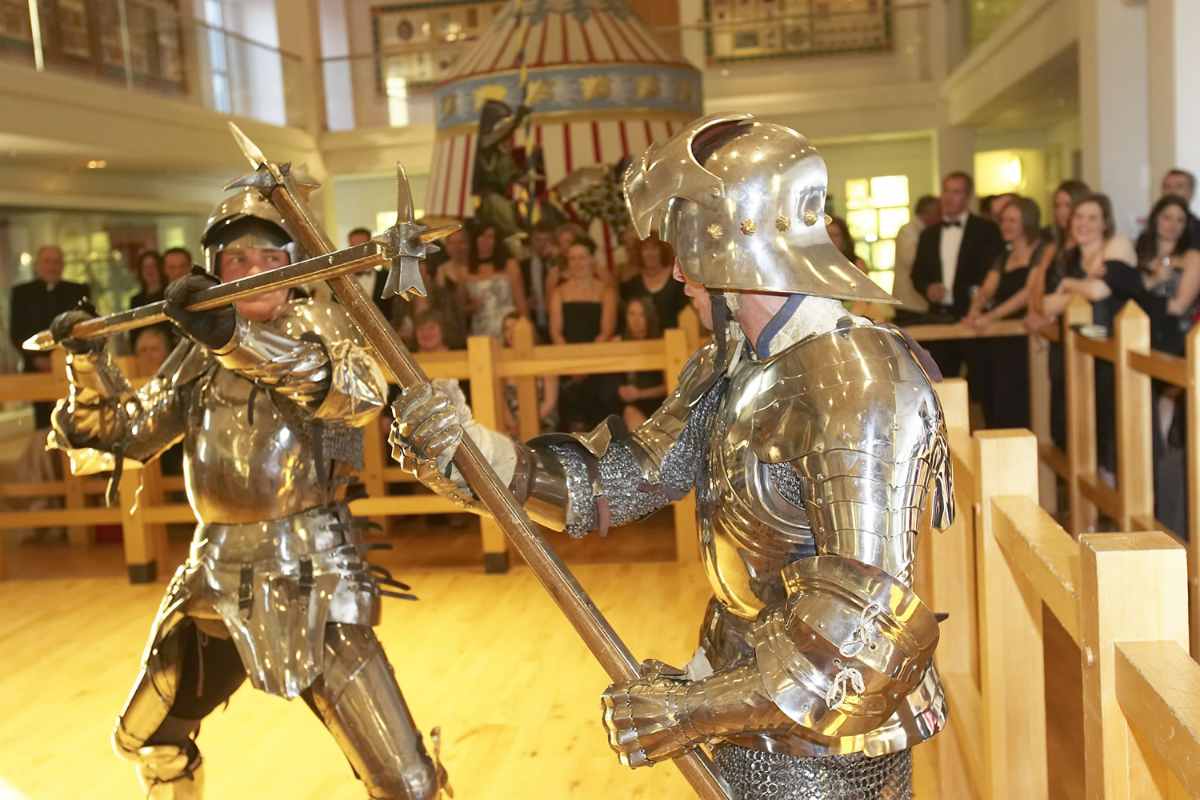 two-knights-in-armour-at-royal-armouries-museum