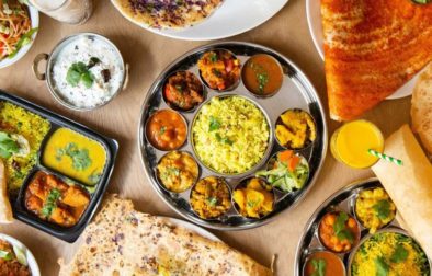 selection-of-curries-with-rice-and-naan-sagar-vegan-and-vegetarian-restaurant