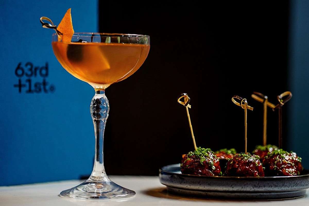 drink-and-small-plate-from-63rd-and-1st-cocktail-bars-harrogate