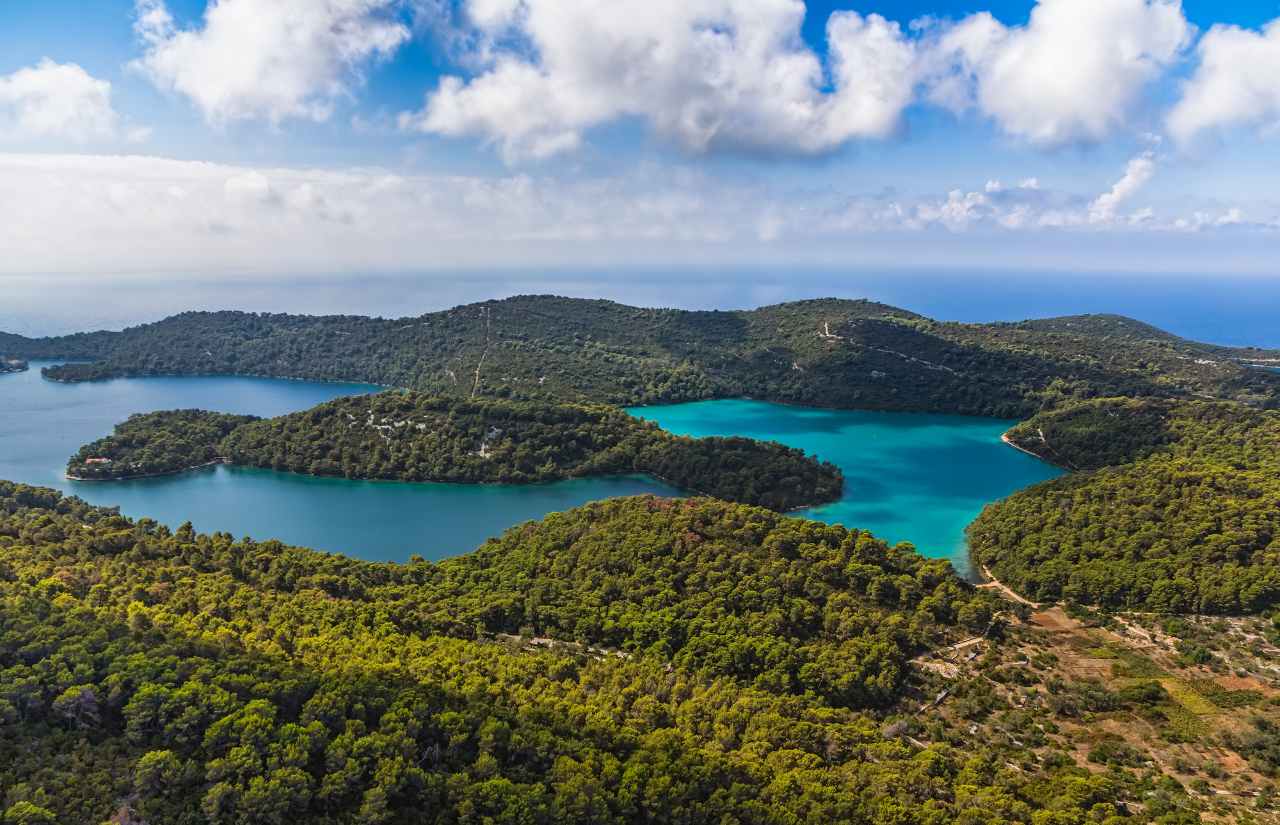aerial-view-of-mljet-national-park-in-daytime