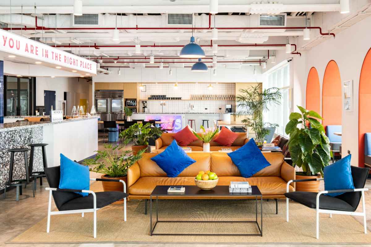 cafe-kitchen-and-sofas-inside-wework-spring-tower