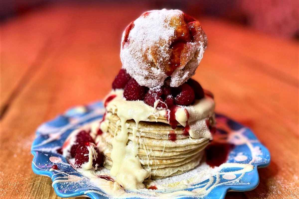 pancakes-at-hart-and-co-bottomless-brunch-leamington-spa