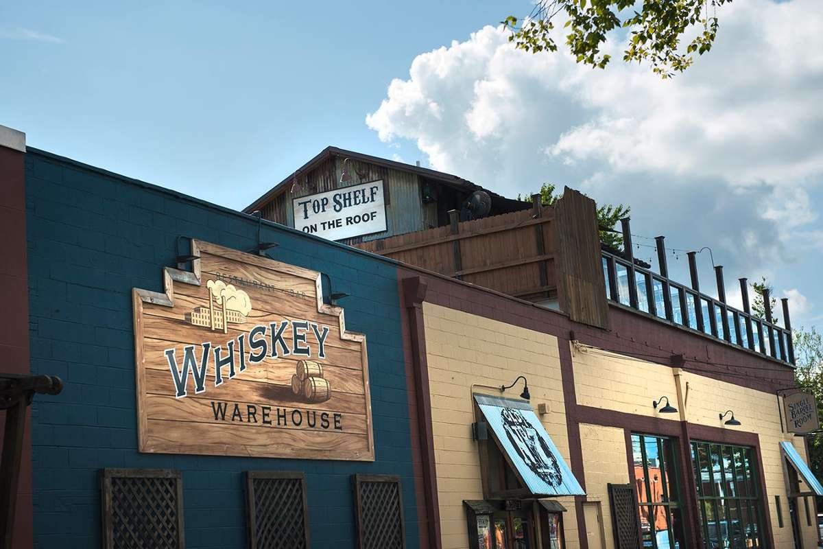 exterior-of-whiskey-warehouse-in-the-daytime-bottomless-mimosas-charlotte-nc