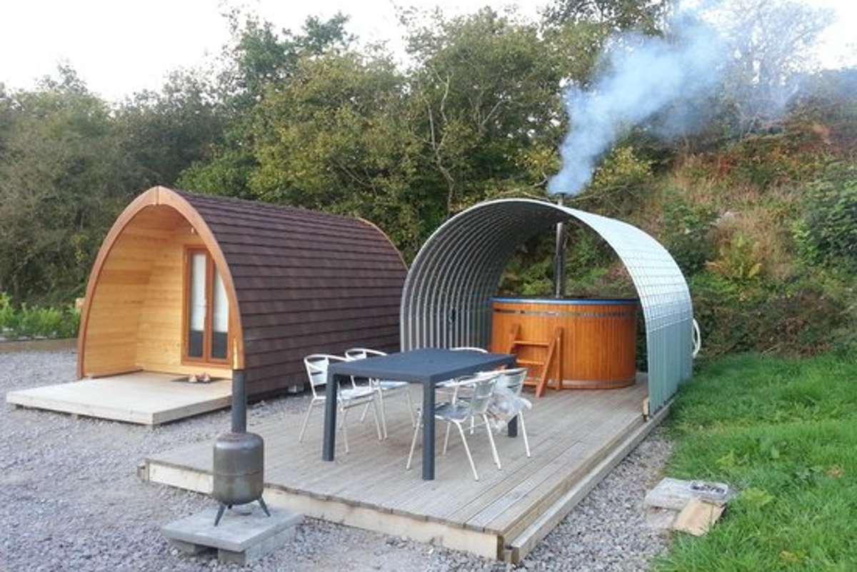 exterior-of-two-pods-at-gorsebank-glamping-pods-glamping-pods-scotland