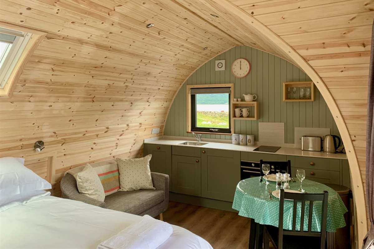 interior-of-island-pods-in-the-daytime-glamping-pods-scotland