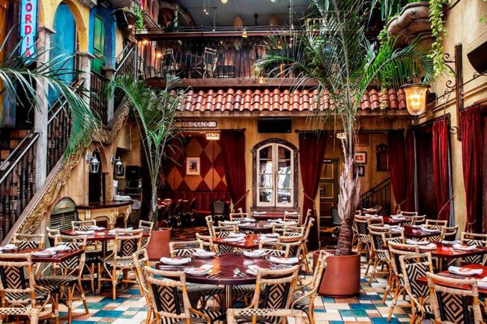 interior-of-cuba-libre-restaurant-in-the-daytime-bottomless-brunch-philly