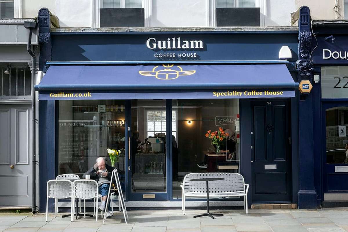 exterior-of-guillam-coffee-house-in-the-daytime-best-cafes-to-work-in-london